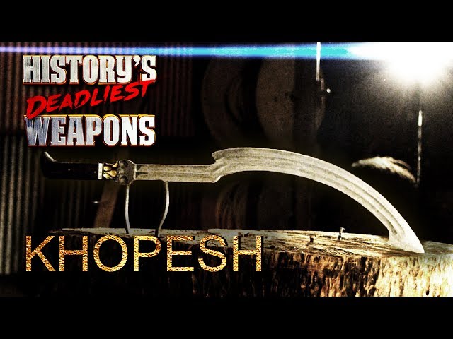 Video Pronunciation of Khopesh in English