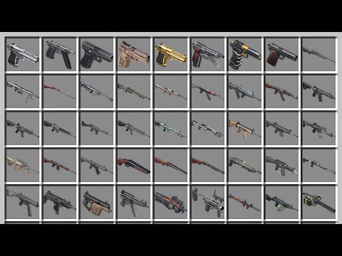 All 47 TaCZ Guns in Minecraft | Full Animation Showcase