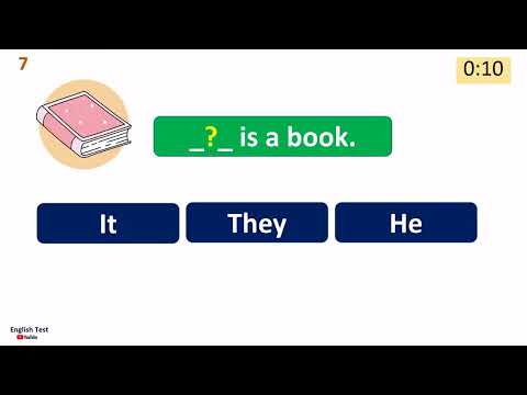 Personal Pronouns Quiz for Kids (he, she, it, they)