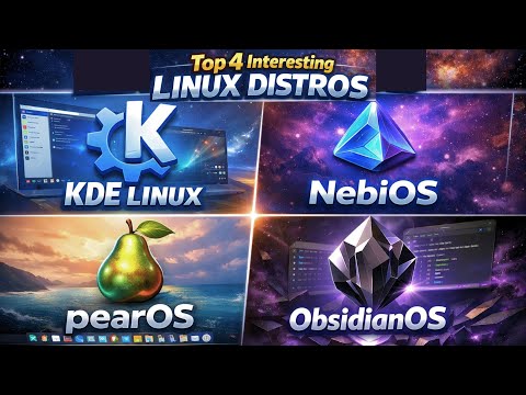 Top 4 New Linux Distros of 2026: Don't Install These Yet!