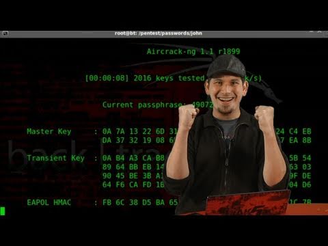 HakTip - Standard Streams - Pipes with John the Ripper and Aircrack-ng