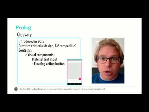 Internet of terms E12 - Not that ADSL! (Android design support library)