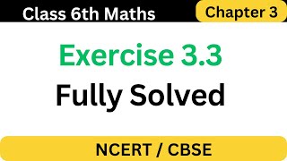 Download the video "Exercise 3.3 Class 6th Maths: Fully Solved Question 1 2 3 4 5 6 Playing with Numbers #maths"