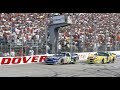Johnson, Busch thrill in closest finish in Dover history