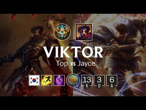 Viktor Top vs Jayce - KR Challenger Patch 8.23
