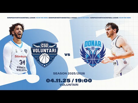 CSO VOLUNTARI v Donar Groningen | Nov 4, 2025, 7:00 PM | ENBLeague 2025/26