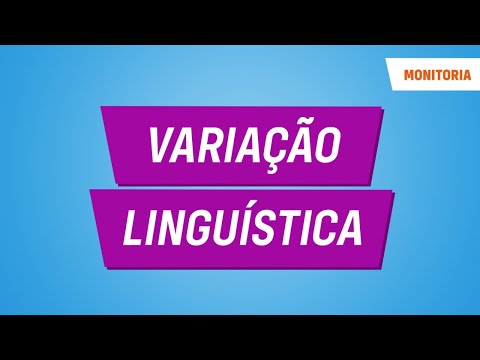 Monitoria ao vivo | Variação linguística | Português