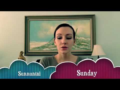 Learn Days,Months,Seasons in Finnish