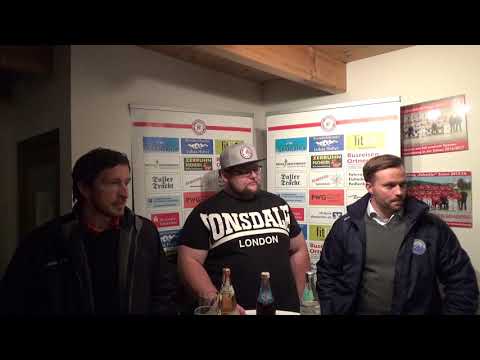 TSV Peißenberg "Eishackler" vs. SC Riessersee | Die Pressekonferenz