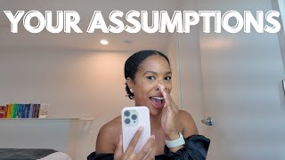 Reacting to Your Assumptions About Me From My Social Media