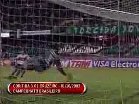 Coritiba 3 x 1 Cruzeiro - Campeonato Brasileiro 2002
