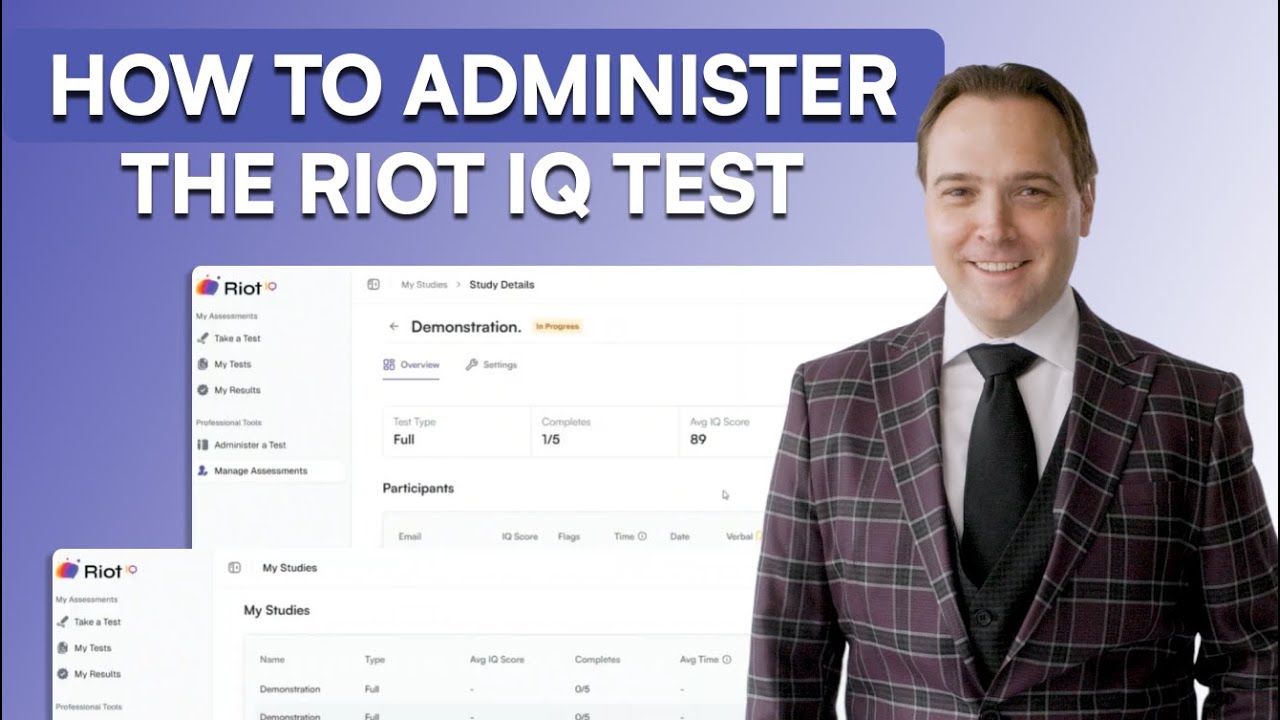 How to administer an IQ test video thumbnail