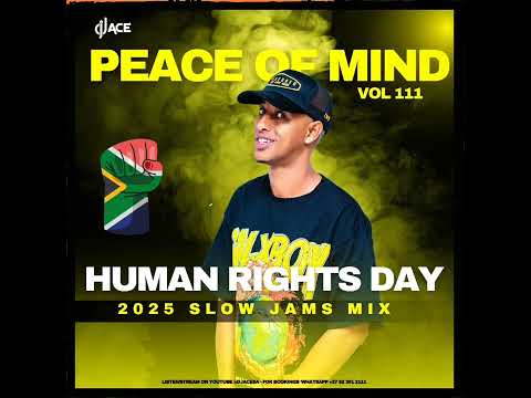 SLOW JAM MIX 2025 | HUMAN RIGHTS DAY | PEACE OF MIND VOL 111 | DJ Ace ♠️