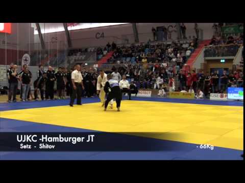 1. Bundesliga, 2.KT 2015 - Martin Setz gg M. Shitov -66kg