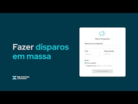 Como fazer disparos em massa com campanhas no WhatsApp