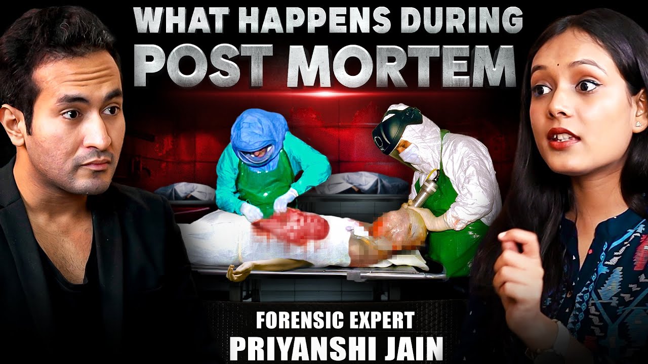 What happens during POST-MORTEM | Forensic Science & Criminal Psychology - Priyanshi Jain - GT Show