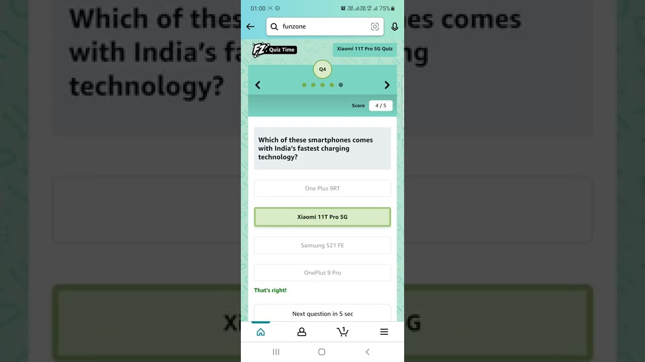 Xiaomi 11T Pro 5G Quiz 12th May 2022