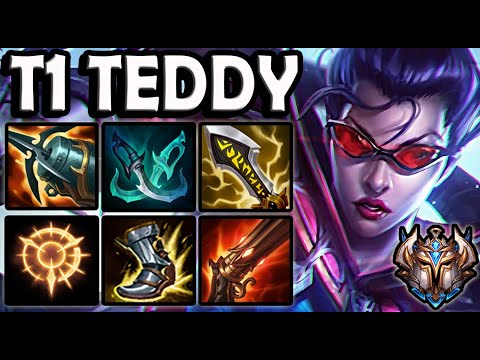 T1 Teddy VAYNE ADC vs SAMIRA - Patch 11.1 Ranked Korea ✅
