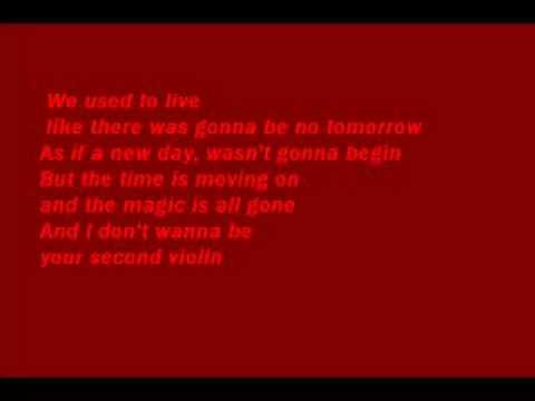second violin by bagatelle wit lyrics
