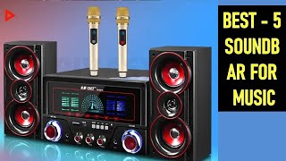 I Tested the TOP5 Soundbars for Music Lovers in 2025