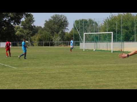 A Nyergesújfalu - Tata U19 megye 1-es mérkőzés utolsó gólja