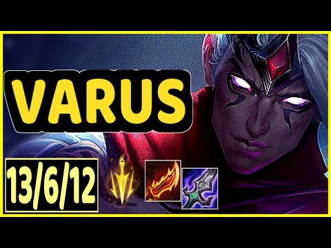 VARUS VS VAYNE - 13/6/12 KDA ADC GAMEPLAY