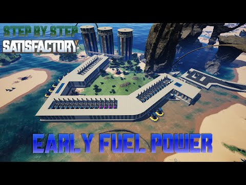 Your first Diluted Packaged Fuel Power Plant in SATISFACTORY - simple step by step build guide