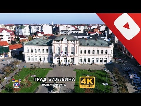 GRAD BIJELJINA IZ VAZDUHA (Novembar 2019)【4K】Drone Footage