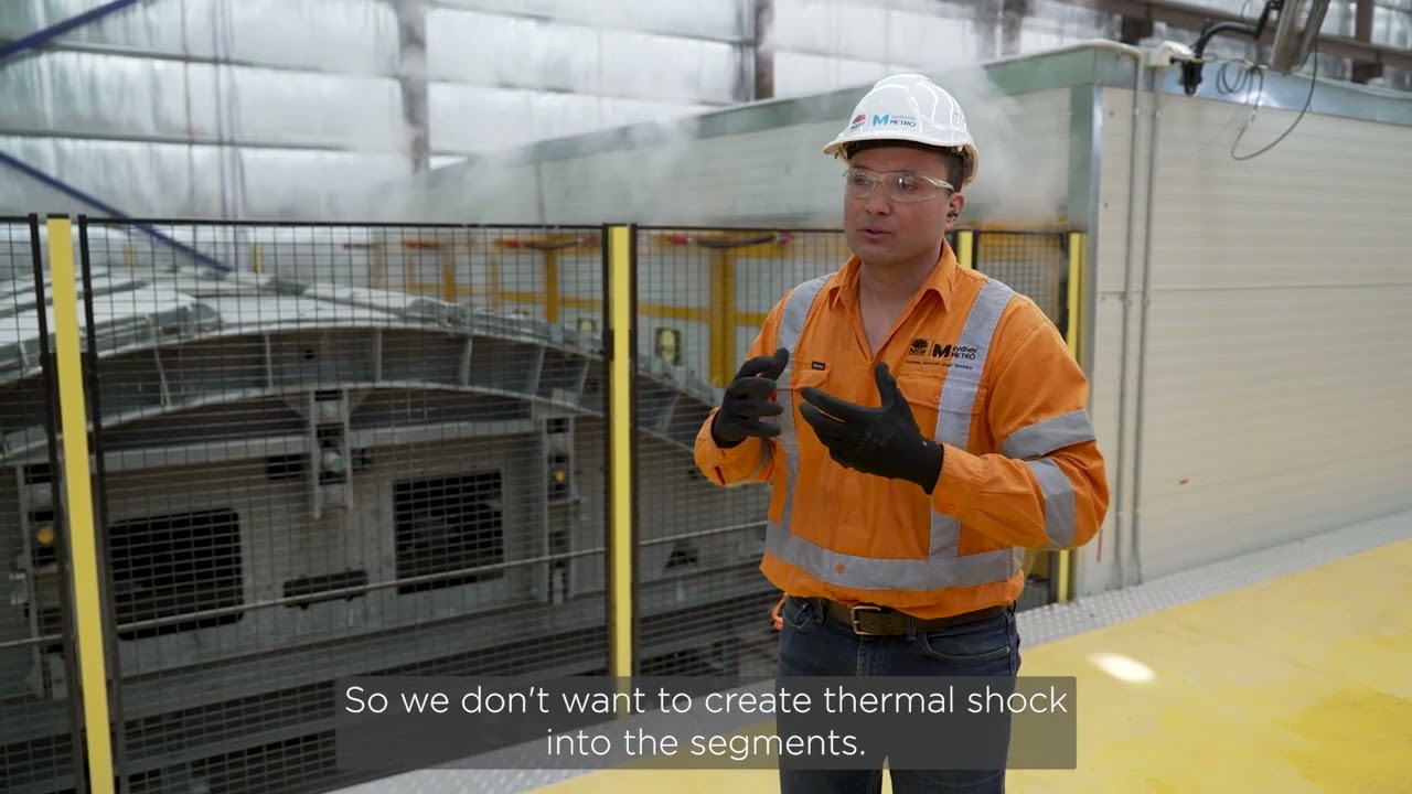 Video thumbnail for Sydney Metro: The making of Sydney Metro West’s precast tunnelling segments