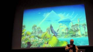 Roger Dean speaks about his Asia album cover art @ CTTE 2013