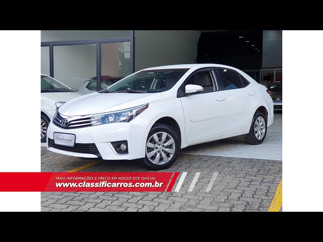 Vídeo TOYOTA COROLLA 1.8 GLI 16V FLEX 4P AUTOMÁTICO