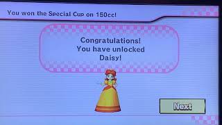 Mario Kart Wii Unlocked Daisy and Dry Bowser