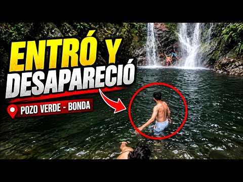 ENTRÓ AL AGUA Y DESAPARECIÓ: ANGUSTIOSA BÚSQUEDA DE UN JOVEN EN CASCADA DE SANTA MARTHA