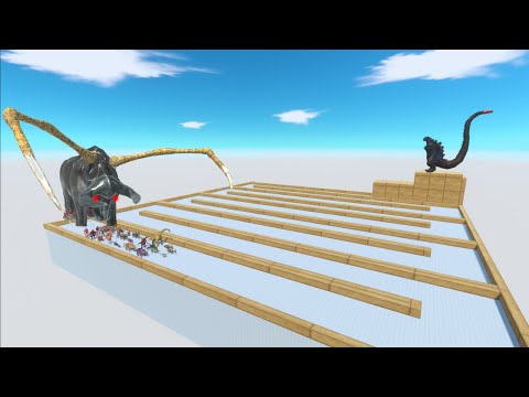 ESCAPE FROM ALIEN GORGON- Animal Revolt Battle Simulator!