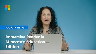 How to use Immersive Reader in Minecraft: Education Edition