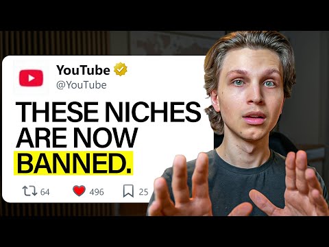 WARNING: These YouTube Niches Are Now BANNED