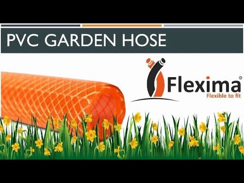 Pvc flexible yarn braided hose, size/diameter: 1/2''-1''