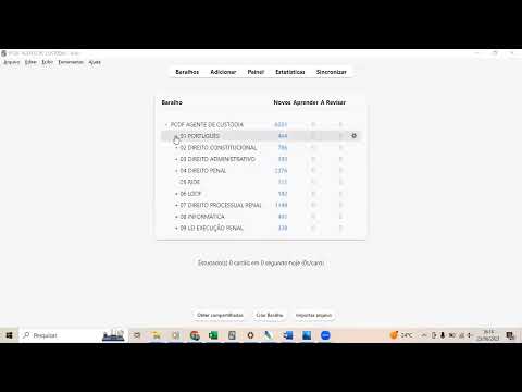 Vídeo do material
