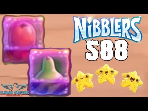 Fruit Nibblers 👾 Level 588 - 3 Stars Walkthrough, No Boosters