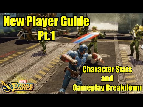 Marvel Strike Force New Player Guide - Part 1 (Stats and Gameplay)