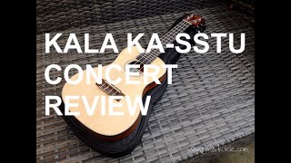 Video thumbnail for Got A Ukulele Reviews - Kala KA-SSTU-C Travel Concert by GotAUkulele