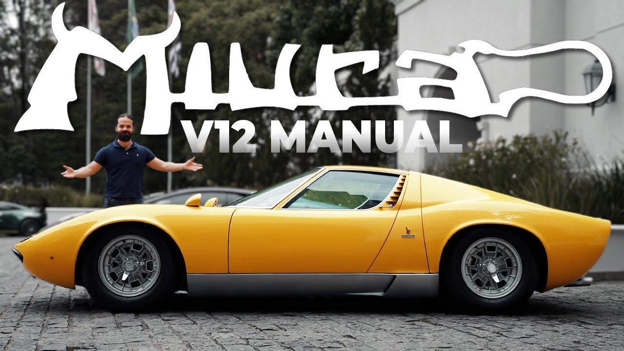 A LENDÁRIA Lamborghini Miura S: O verdadeiro começo da Lamborghini. Único no Brasil!