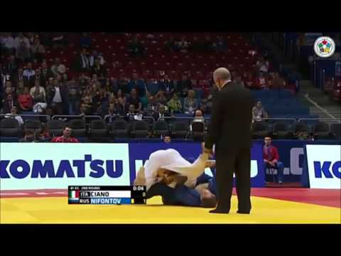 ▶ Mondiali Judo 2014   Secondo turno 81 kg   Ivan Nifontov RUS vs Antonio Ciano ITA