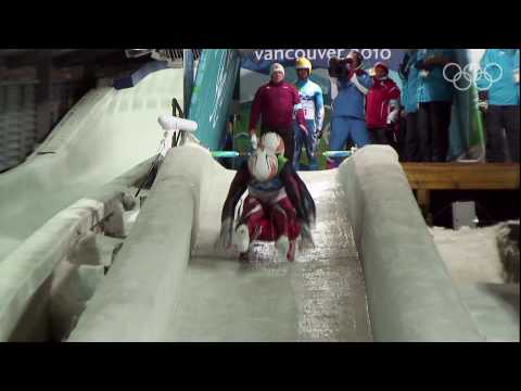 Men's Luge Doubles Highlights - Vancouver 2010 Winter Olympic Games
