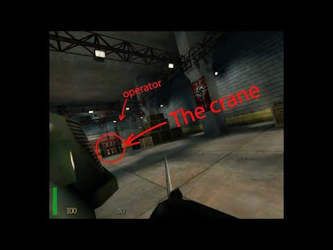 RTCW — The crane stealth on Rocket Base