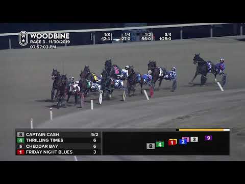 Woodbine, Mohawk Park, November 30, 2019 Race 3