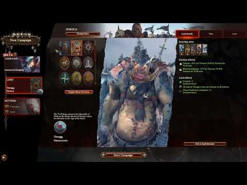 THROGG Selection Video | Total War Warhammer 3