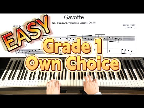 ABRSM Encore Book 1 Gavotte - Hook (Own Choice)
