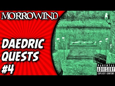 Morrowind Gameplay Daedric Quest #4: Mehrunes Dagon's Quest - Mehrunes Razor (Walkthrough)