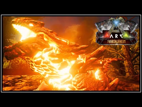 Exploring The Volcano I Found A Nest Full Of Magmasaur l Ark Survival Evolved Svartalfheim {EP4}